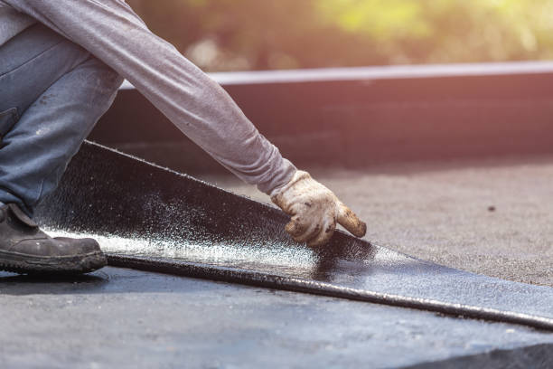 Professional Basement Waterproofing technician working in Luckey, OH